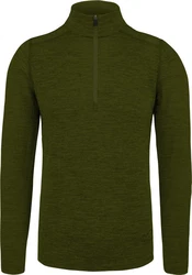 normani Langarmshirt Herren mit 1/4 Zipper Canberra 