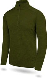 normani Langarmshirt Herren mit 1/4 Zipper Canberra 