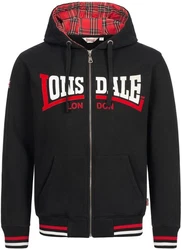 Lonsdale Sweatshirt Rundhalspullover Nateby Braun/Blau/Hellblau/Schwarz/Rot