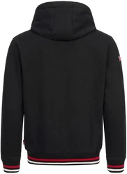 Lonsdale Sweatshirt Rundhalspullover Nateby Braun/Blau/Hellblau/Schwarz/Rot