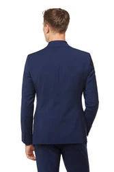 Digel Anzugsakko Allan Dunkelblau/Blau/Hellblau