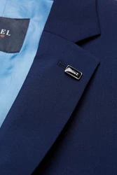 Digel Anzugsakko Allan Dunkelblau/Blau/Hellblau