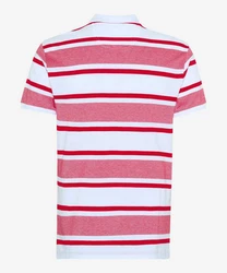 Brax Poloshirt Style PARKER Rot/Dunkelrot/Weiß