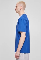 URBAN CLASSICS T-Shirt Kicker Tee Dunkelblau/Blau/Hellblau