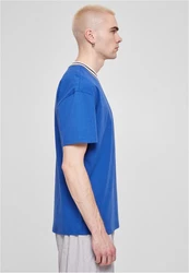 URBAN CLASSICS T-Shirt Kicker Tee Dunkelblau/Blau/Hellblau