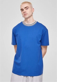 URBAN CLASSICS T-Shirt Kicker Tee Dunkelblau/Blau/Hellblau