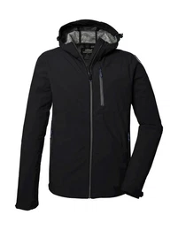 Funktionsjacke KOS 259 MN SFTSHLL JCKT schwarz