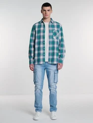 BIG STAR Tapered-fit Jeans IAN Hellblau/Blau