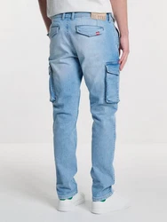 BIG STAR Tapered-fit Jeans IAN Hellblau/Blau