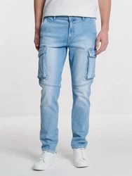 BIG STAR Tapered-fit Jeans IAN Hellblau/Blau