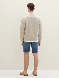 TOM TAILOR Jeansshorts TTJOSH Regular Fit (7363) Blau (7363)