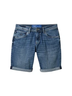 TOM TAILOR Jeansshorts TTJOSH Regular Fit (7363) Blau (7363)