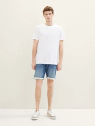 TOM TAILOR Josh Shorts Blau (7421)