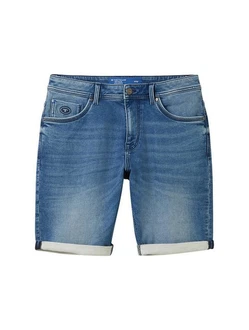 TOM TAILOR Josh Shorts Blau (7421)