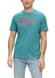 s.Oliver T-Shirt Grün/Türkis/Blau/Hellblau