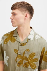 !Solid Kurzarmhemd SDImad Shirt Blau/Beige/Khaki/Gelb/Dunkelgrün/Braun