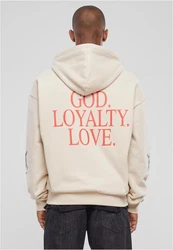 MT Upscale Kapuzenpullover God Loyalty Love Ultraheavy Hoodie Beige/Khaki/Gelb