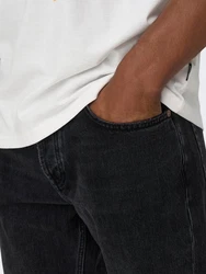 ONLY & SONS Loose-fit-Jeans ONSEdge Schwarz (8444)