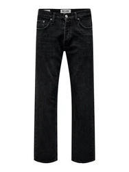 ONLY & SONS Loose-fit-Jeans ONSEdge Schwarz (8444)