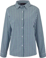 Lafont Langarmhemd Bluse Belleville Türkis/Blau/Grün/Hellblau