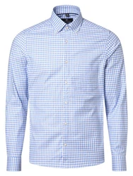 Nils Sundström Outdoorhemd Hellblau/Blau/Dunkelblau