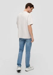 QS Jeans Style Rick/Shawn Schwarz/Blau