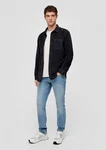 QS Jeans Style Rick/Shawn Schwarz/Blau