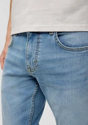 QS Jeans Style Rick/Shawn Schwarz/Blau/Creme/Hellblau