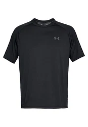 Under Armour Shirt UA Tech Grau/Rot/Dunkelgrau/Dunkelblau