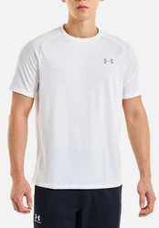 Under Armour Shirt Tech 2.0 Weiß/Rot/Creme/Schwarz