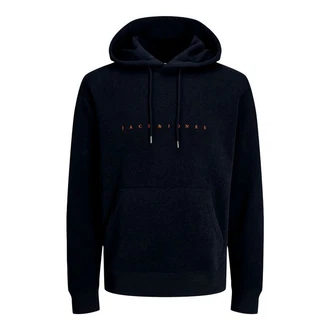 Jack & Jones Sweatshirt JJESTAR (1-tlg) Dunkelblau Jack & Jones Sweatshirt JJESTAR (1-tlg) Dunkelblau