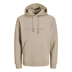 Jack & Jones Sweatshirt JJESTAR (1-tlg) Khaki/Beige/Braun