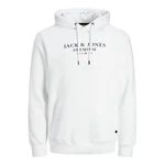 Jack & Jones Kapuzensweatshirt Hoodie JJESTAR JPRBLUARCHIE Weiß/Khaki/Creme