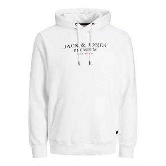 Jack & Jones Kapuzensweatshirt Hoodie JJESTAR JPRBLUARCHIE Weiß/Khaki/Creme