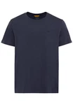 camel active T-Shirt Basic aus nachhaltigem Organic Cotton Dunkelblau