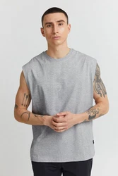 Solid Tanktop SDVicente Hellgrau/Grau