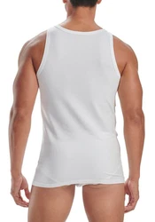 adidas Poloshirt Tank Top Active Flex Cotton (2PK) Weiß/Creme
