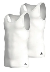 adidas Poloshirt Tank Top Active Flex Cotton (2PK) Weiß/Creme