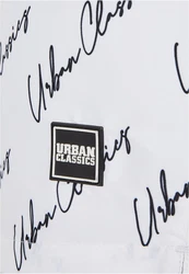 URBAN CLASSICS Badeshorts PatternSwim Shorts Weiß