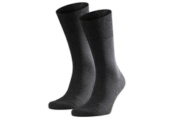 FALKE Kurzsocken Herren Airport Plus Schwarz/Dunkelgrau/Grau