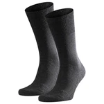 FALKE Kurzsocken Herren Airport Plus Schwarz/Dunkelgrau/Grau