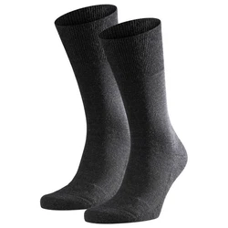 FALKE Kurzsocken Herren Airport Plus Schwarz/Dunkelgrau/Grau