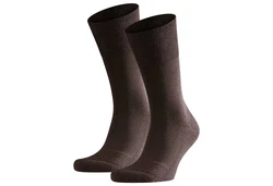 FALKE Kurzsocken Herren Airport Plus Dunkelbraun/Grau/Khaki/Braun