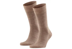 FALKE Kurzsocken Sensitiv Berlin Beige/Grau/Lila/Weiß/Khaki/Dunkelbraun/Braun