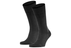 FALKE Kurzsocken Sensitiv Berlin Dunkelgrau/Schwarz/Grau
