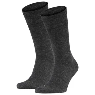 FALKE Kurzsocken Sensitiv Berlin Dunkelgrau/Grau/Schwarz FALKE Kurzsocken Sensitiv Berlin Dunkelgrau/Grau/Schwarz
