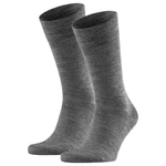 FALKE Kurzsocken Sensitiv Berlin Dunkelgrau/Grau