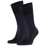 FALKE Kurzsocken Herren Socken 2er Pack - Tiago Dunkelblau/Lila/Schwarz