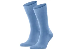 FALKE Kurzsocken Herren Socken 2er Pack - Tiago Blau/Hellblau