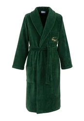 Lacoste Bademantel RENE Dunkelgrün